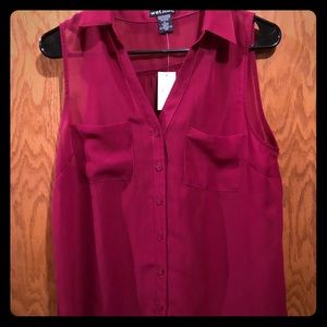 Chiffon Wet Seal tank top